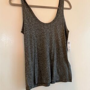 Gray Sleeveless Women's Top